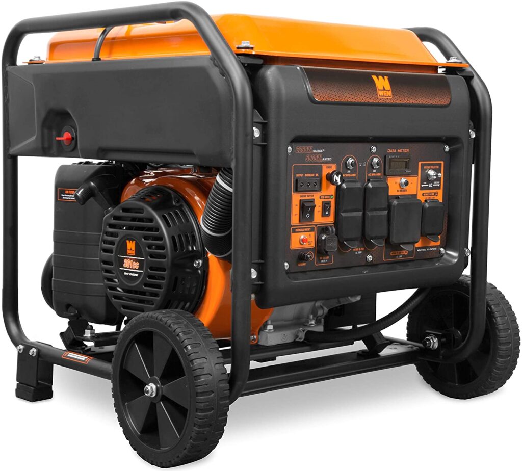 WEN GN625i 6250 Watt Open Frame Inverter Generator