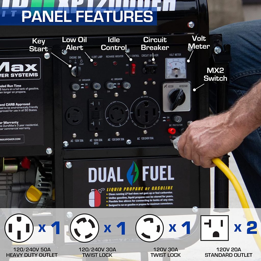 duromax xp12000eh review