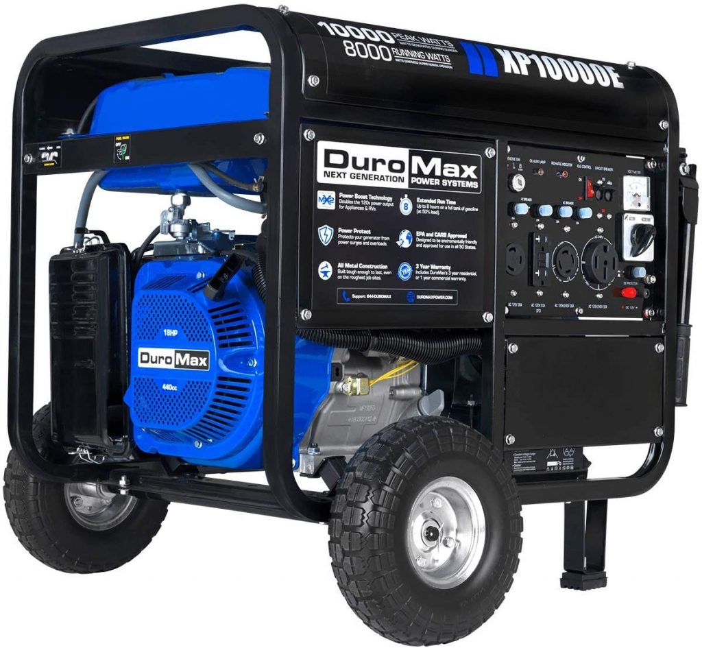 duromax ep10000e portable generator