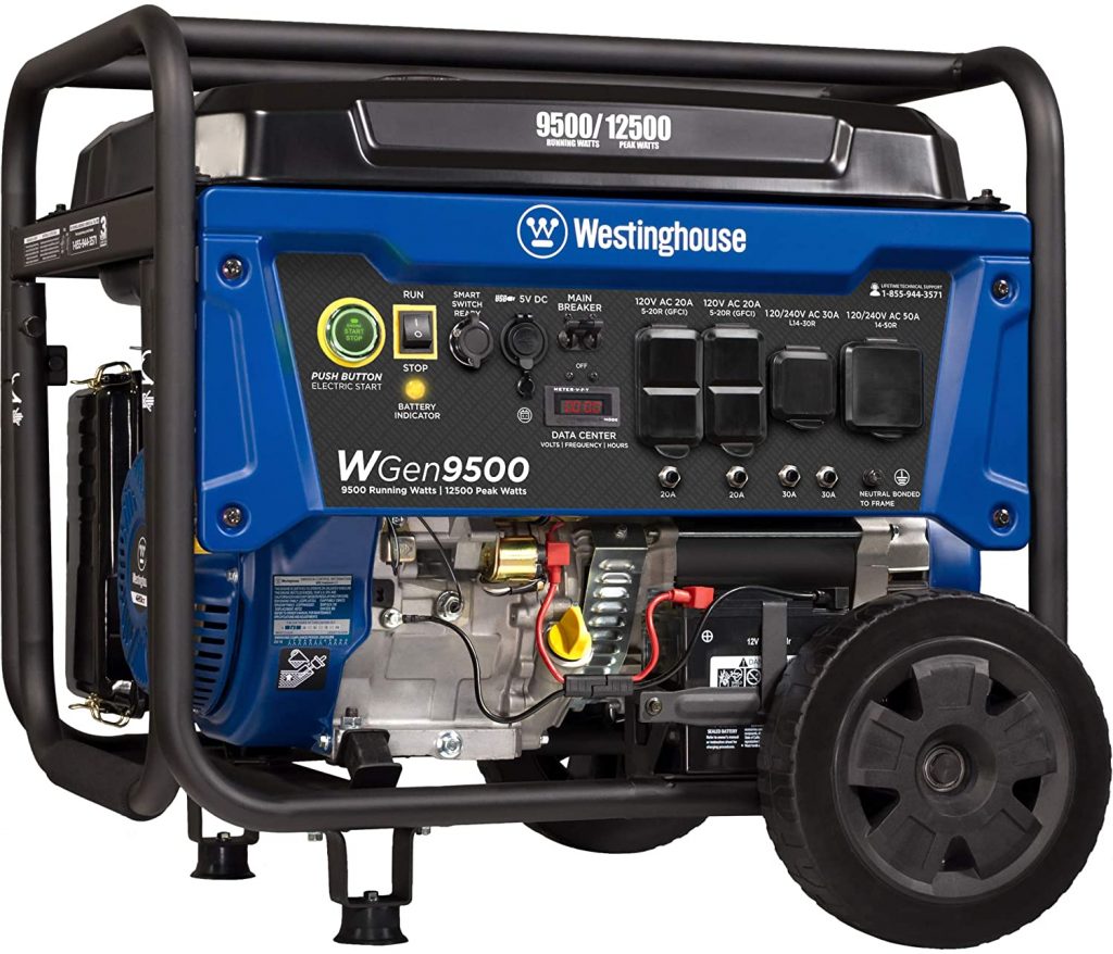 westinghouse wgen9500df review