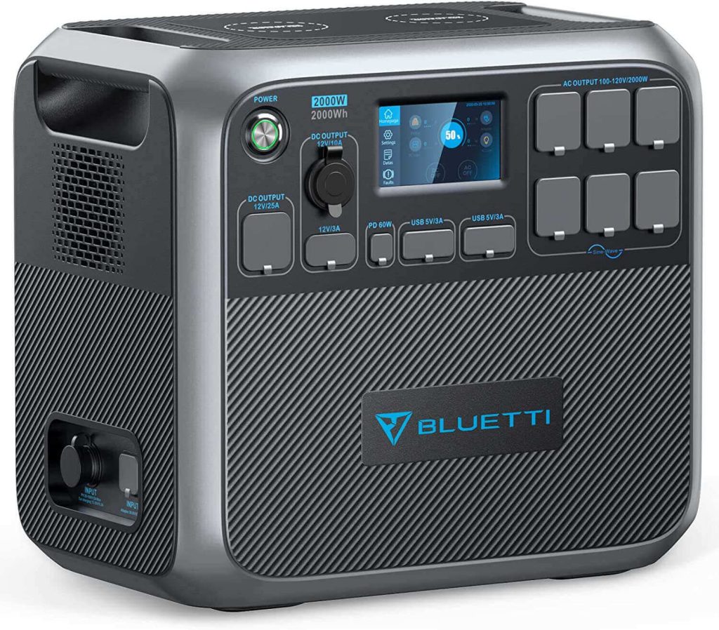 Bluetti AC200P Solar Generator Portable Power Station