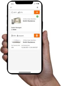 Generac 7009 LTE Propane Tank Fuel Level Monitor