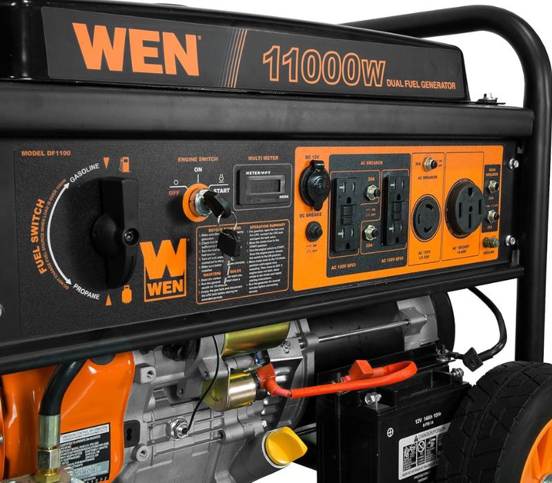WEN 11000 Watt Generator Control Panel