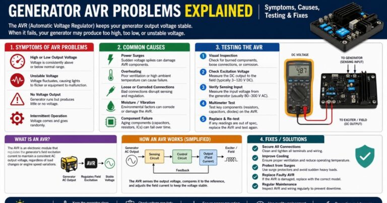 Generator AVR Problems Explained
