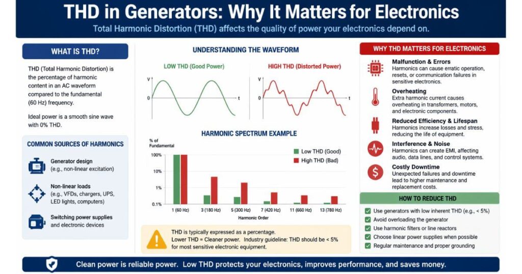 THD in Generators Why It Matters for Electronics