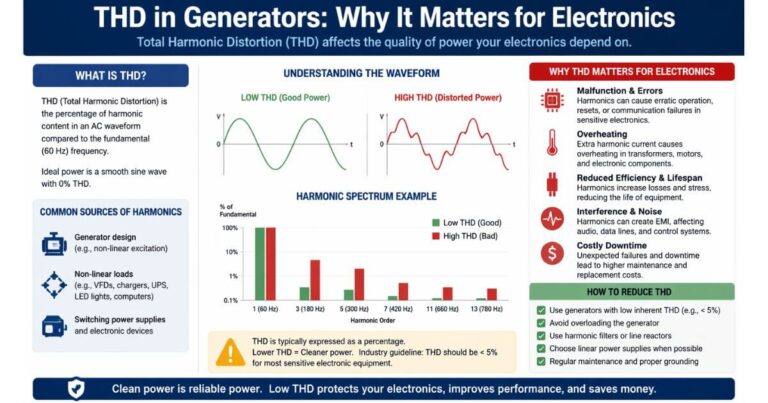 THD in Generators Why It Matters for Electronics