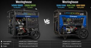 Westinghouse WGen14500DFC vs Westinghouse WGen10500TFc