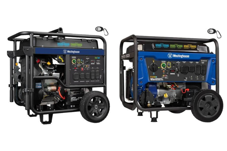 Westinghouse WGen14500DFC vs Westinghouse WGen10500TFc
