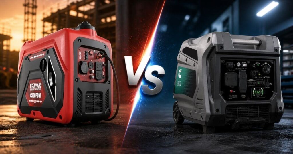 ERAYAK 4500W vs Cummins Onan P4500i