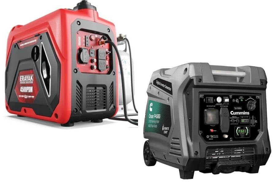 ERAYAK 4500W vs Cummins Onan P4500i