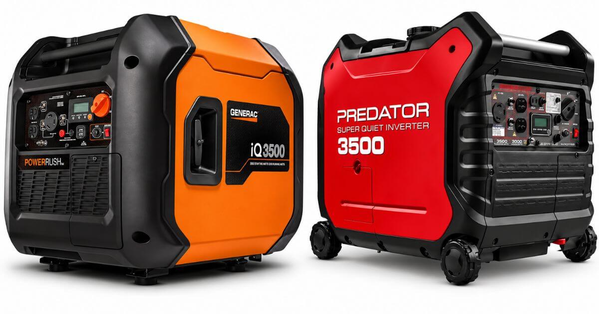 Generac iQ3500 vs Predator 3500
