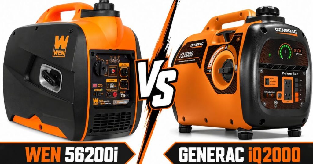 WEN 56200i vs Generac iQ2000