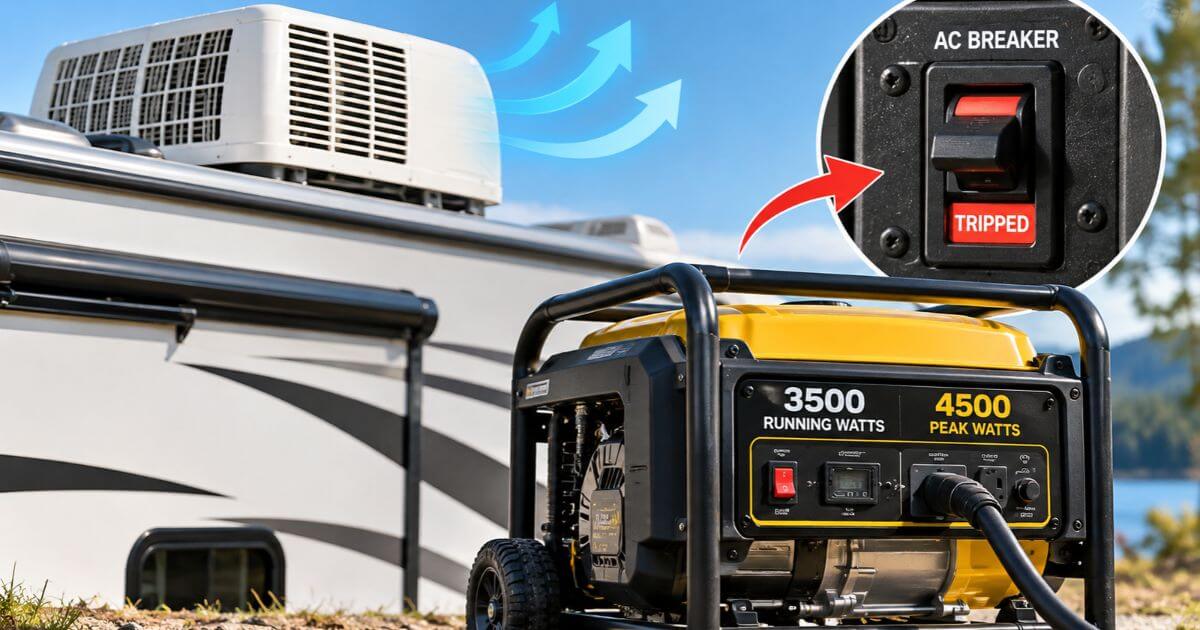 Why Does an RV AC Trip a Generator Even